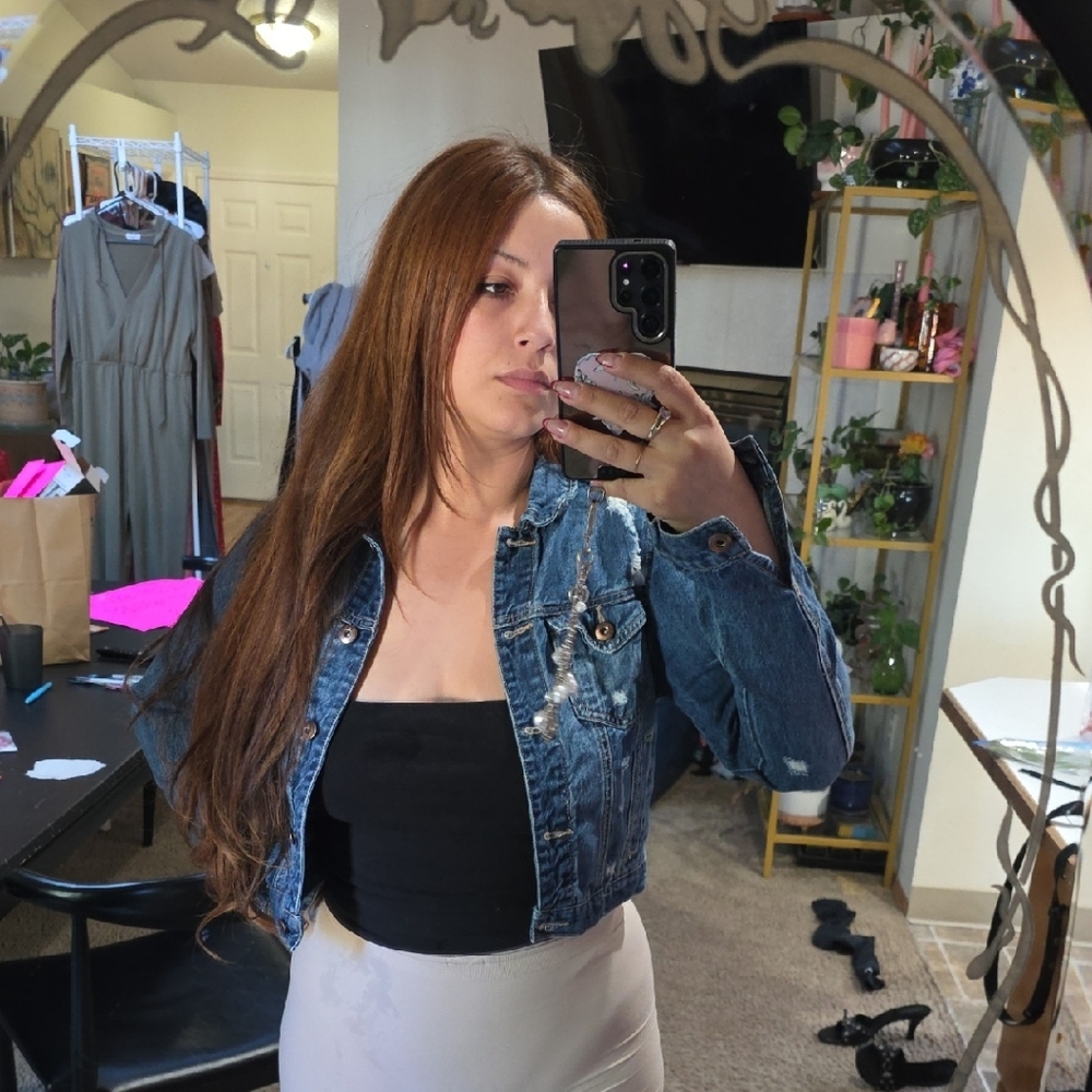 Forever 21 Blue Jean Jacket